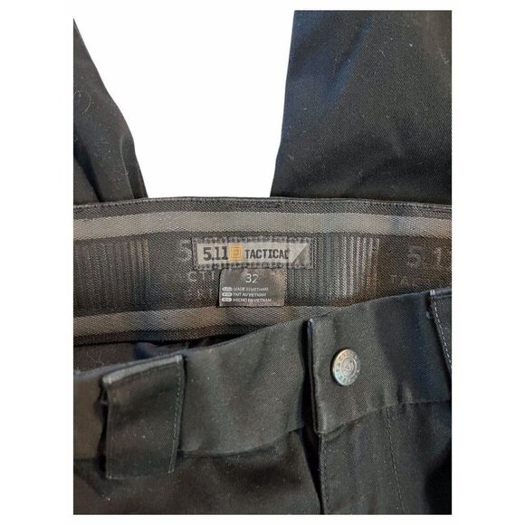 MENS 32X27 5.11 TACTICAL TWILL PDU CLASS A PANTS 74338 MIDNIGHT NAVY HIDDEN ZIP - Picture 3 of 7